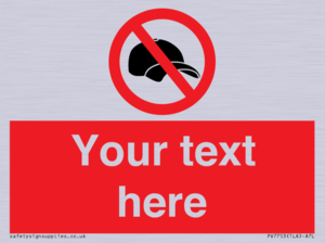 Custom prohibition no caps